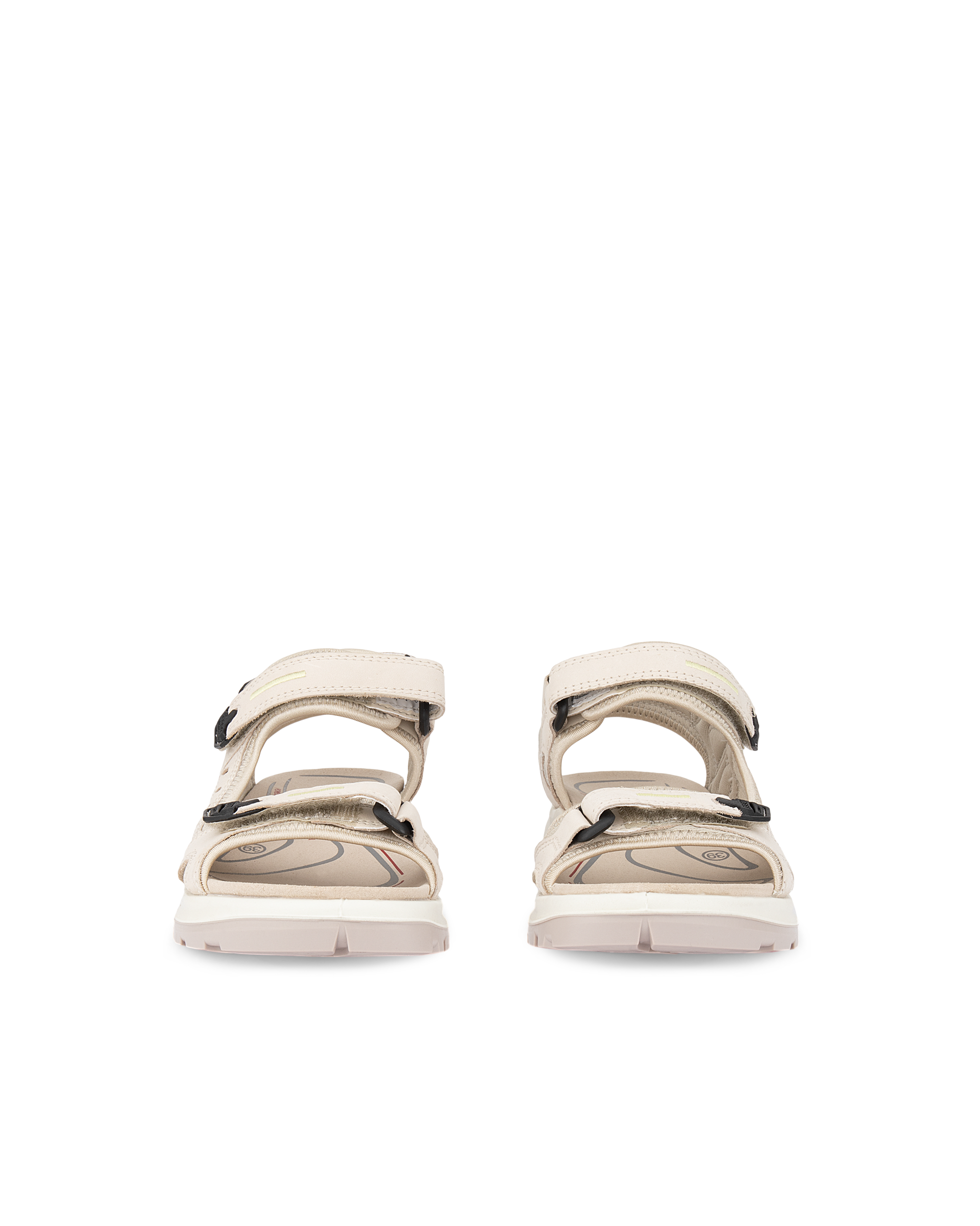 ECCO Women's Offroad Sandals - Beige - Front pair