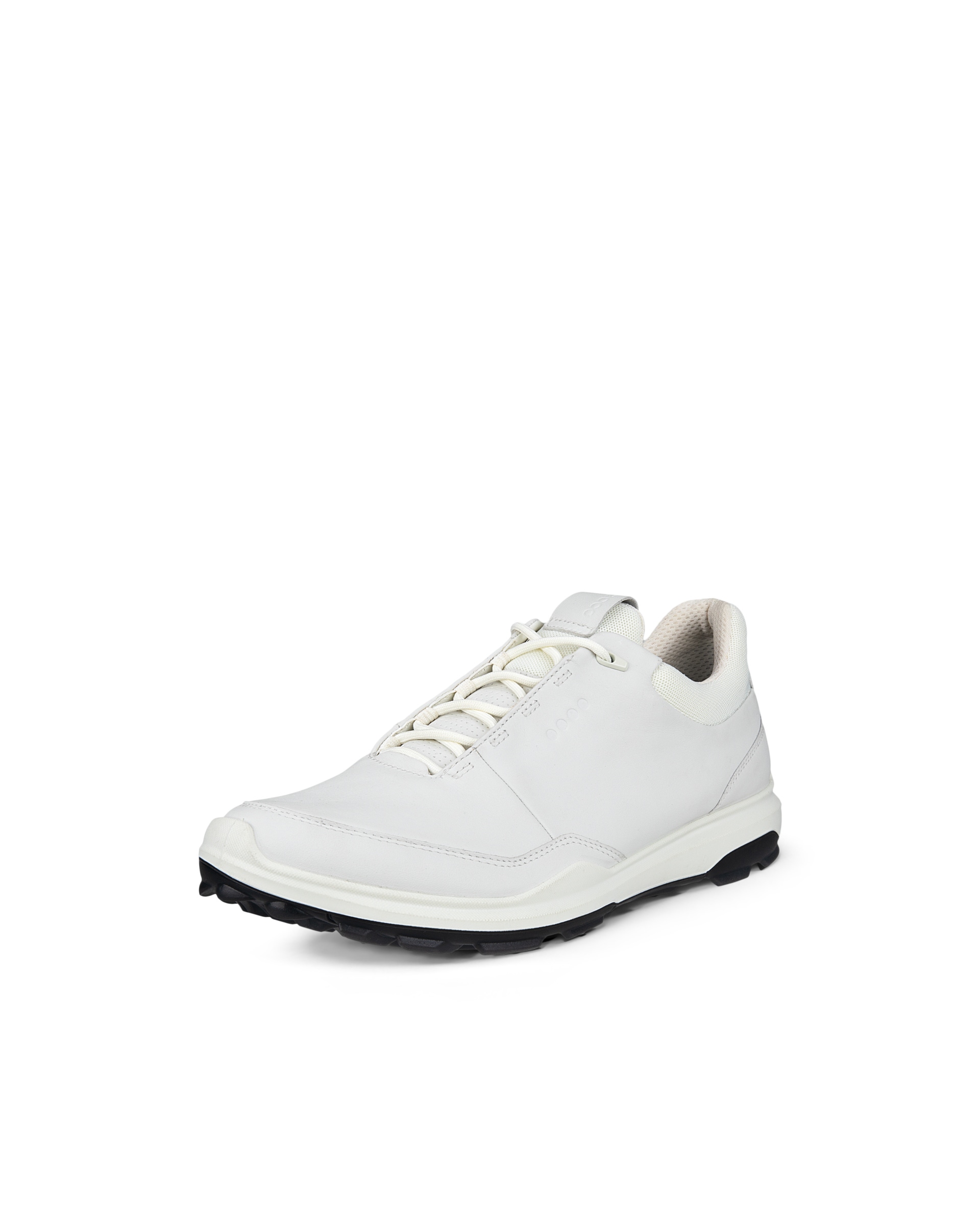 Men's ECCO® Golf Biom Hybrid 3 Leather Shoe - White - Main