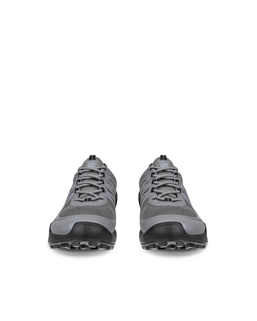 Zapatos de montaña de piel Gore-Tex ECCO® Biom C-Trail para hombre - Gris - Front pair