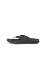 Chanclas de piel ECCO® MX Flipsider unisex - Negro - Outside