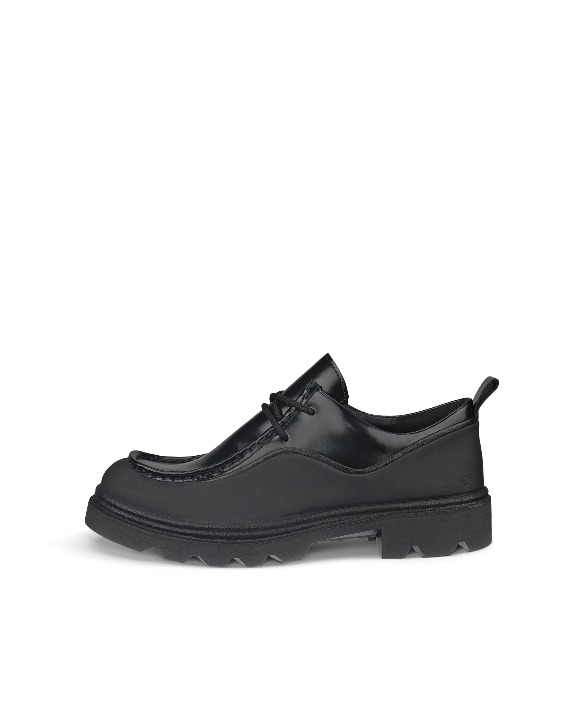 Mocasines de piel ECCO® Grainer para mujer - Negro - Outside