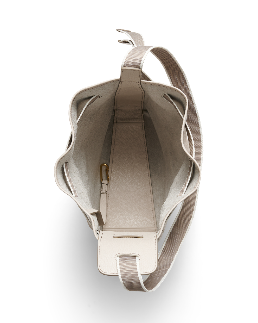 ECCO® Sail Leather Hobo Bag - Beige - Birdeye