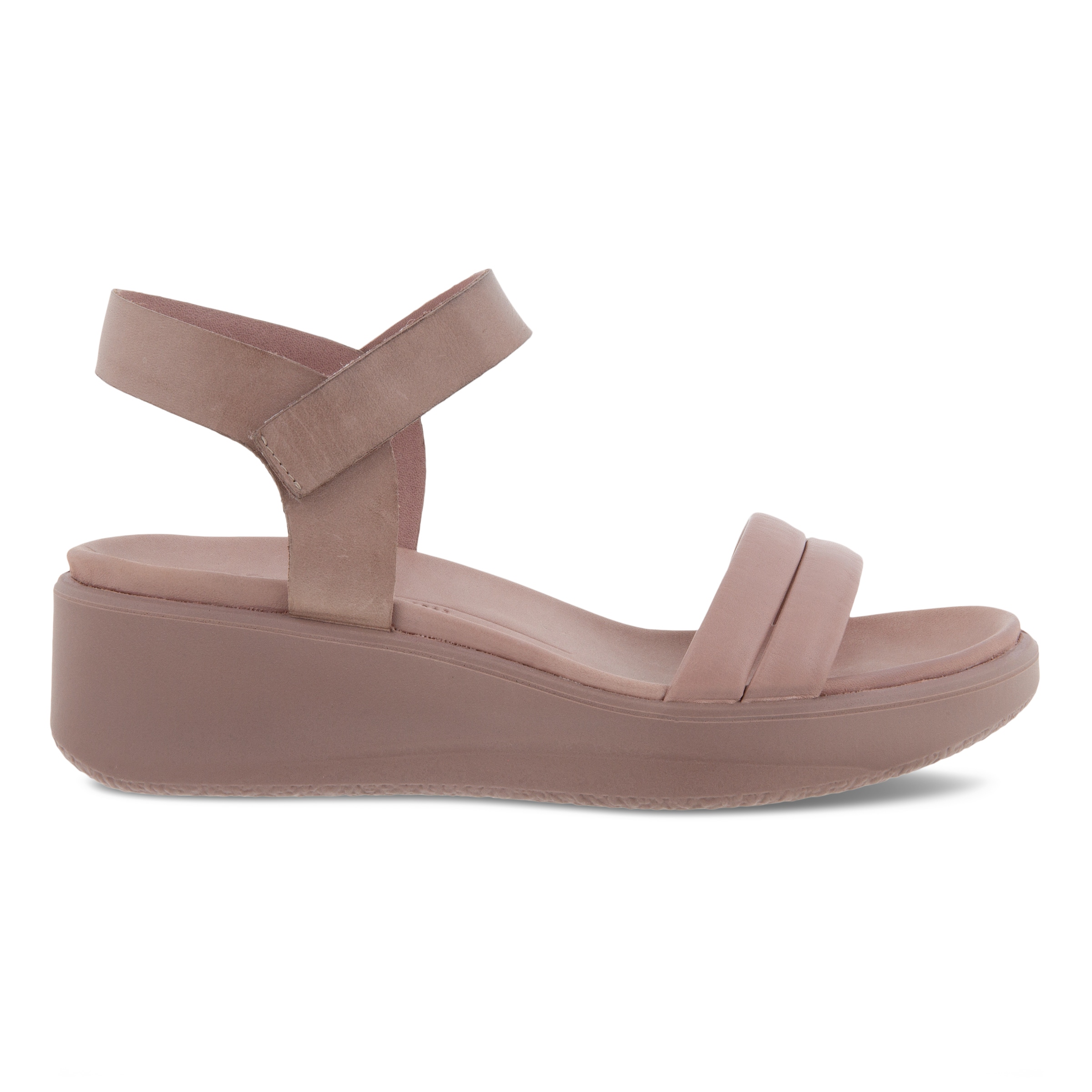 ECCO Flowt Wedge Lx Women's Sandal - Red - Outside