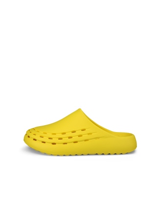 Unisex ECCO® Cozmo Slider - Yellow - Outside