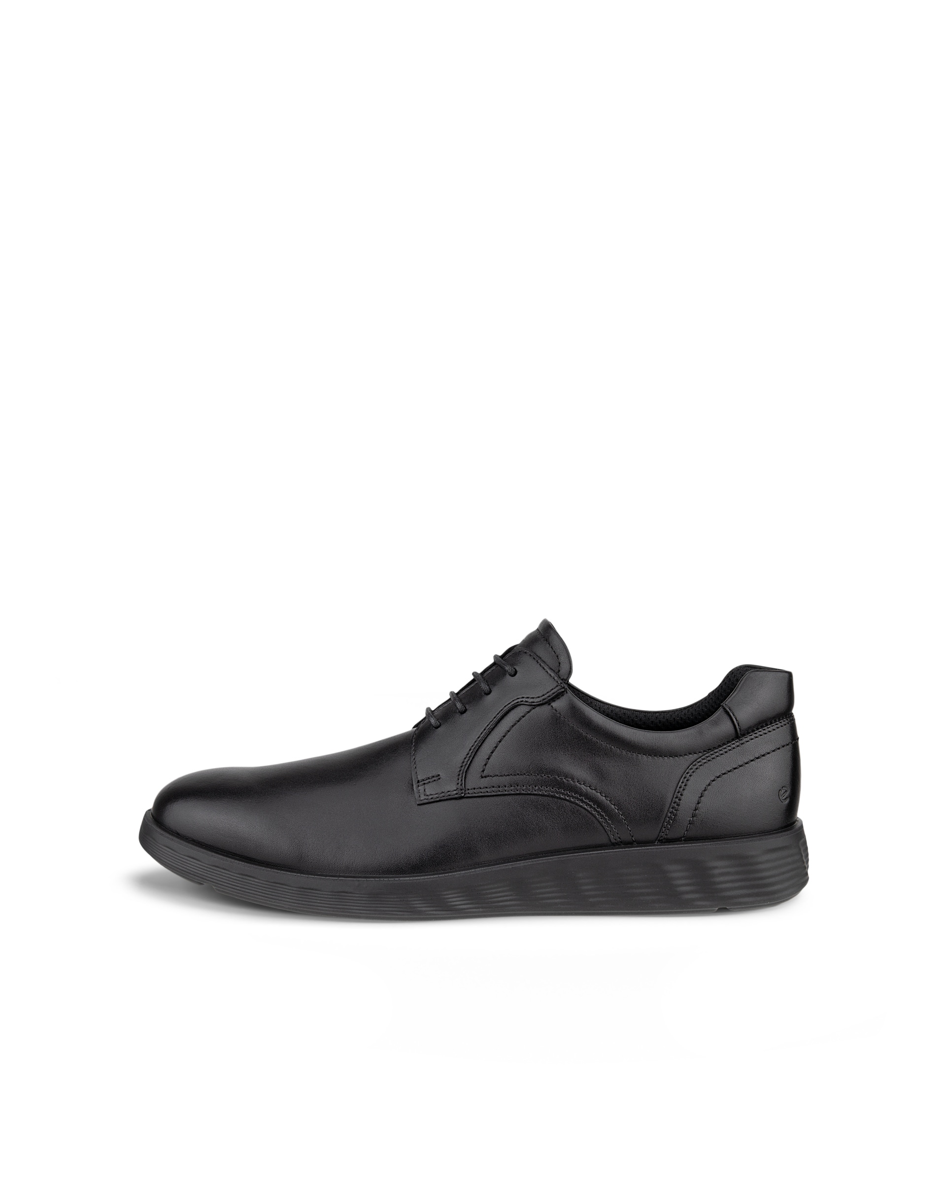 Men's ECCO® S Lite Hybrid Leather Derby Shoe - Black - Outside