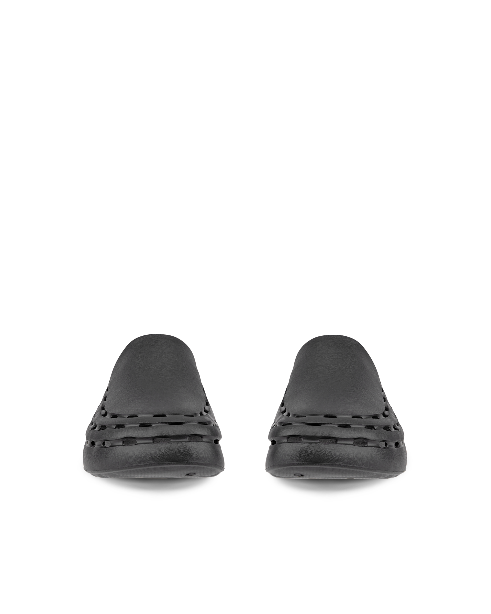 Unisex ECCO® Cozmo Slide Slider - Black - Front pair