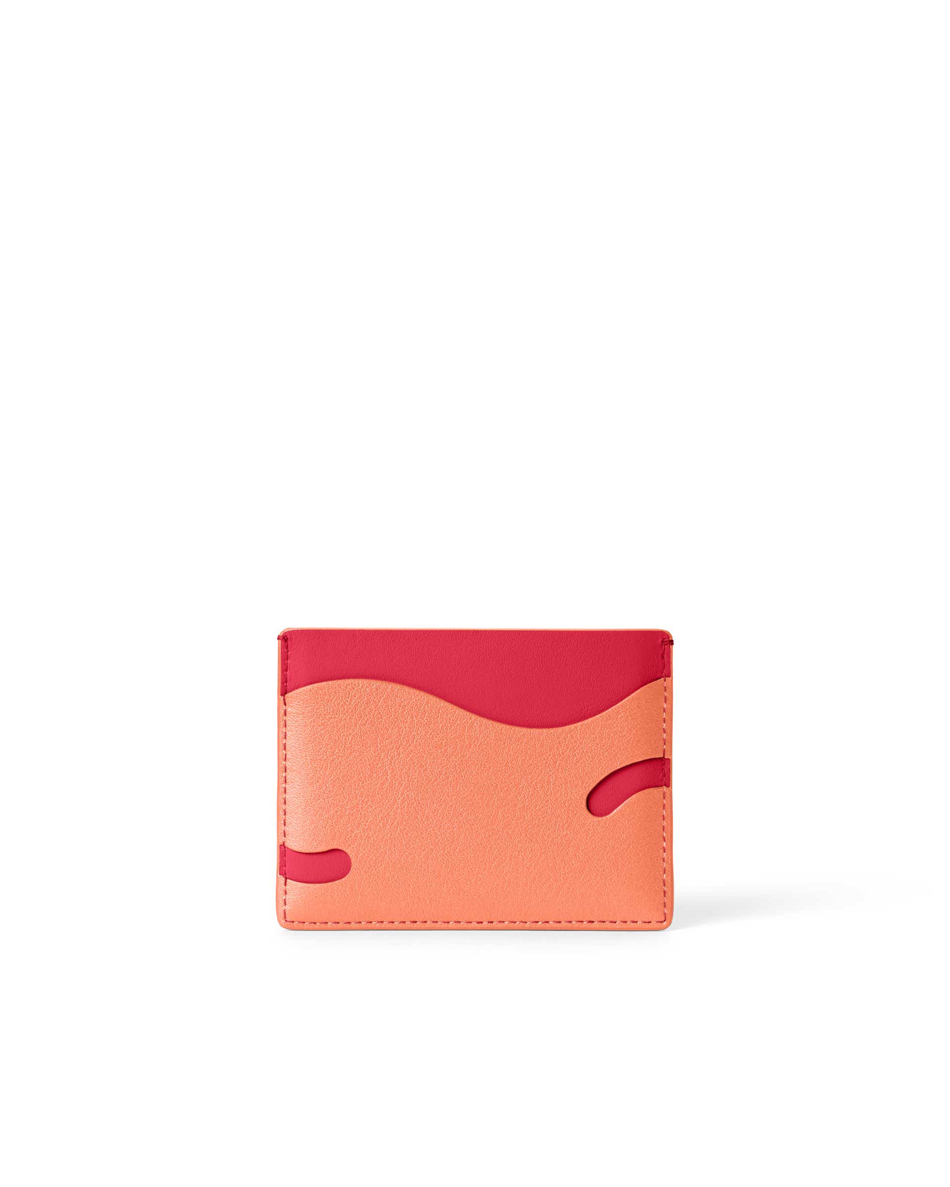ECCO® Card Case étui pour cartes en cuir - Rose - Back