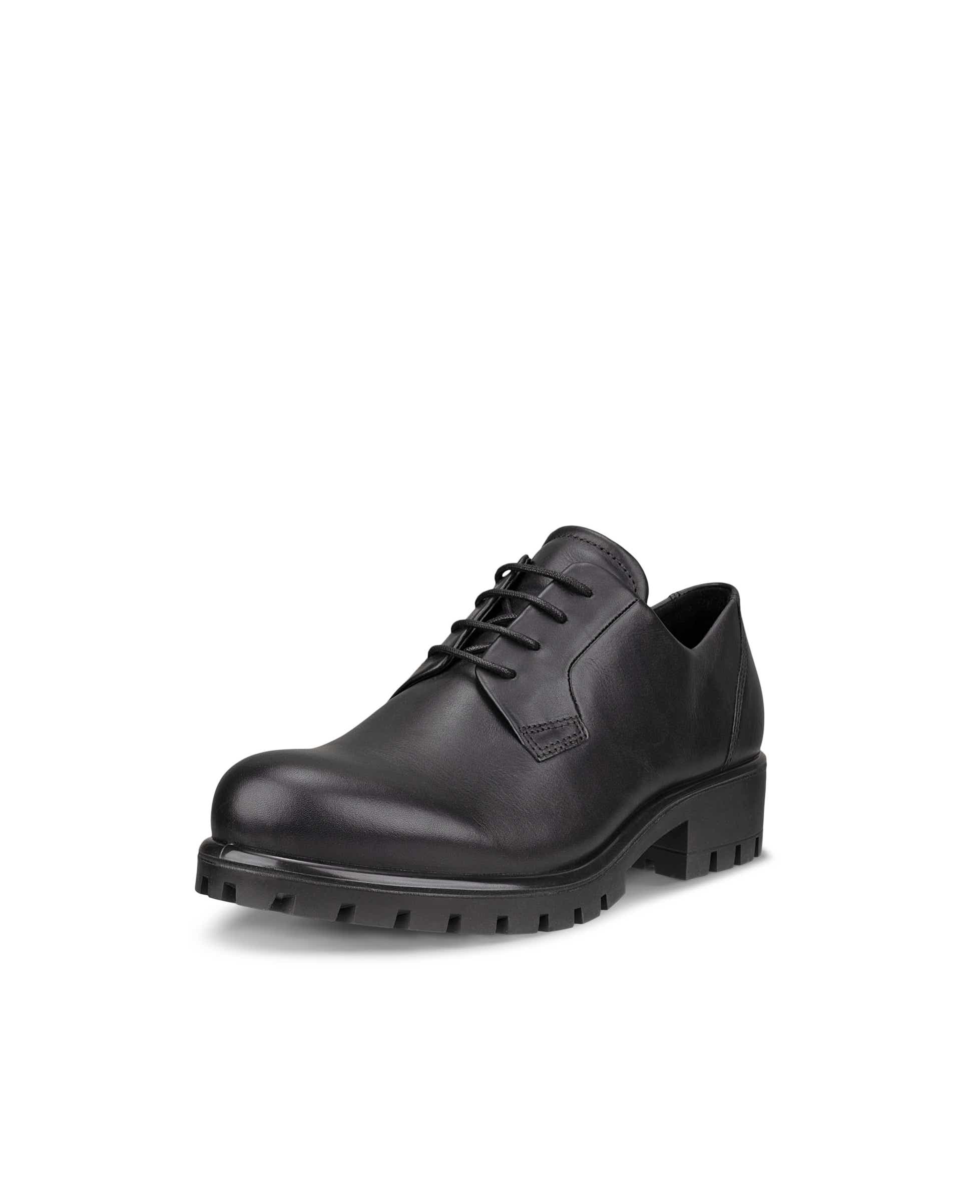 ECCO Modtray ウィメンズ レザーダービーシューズ - ブラック - Main