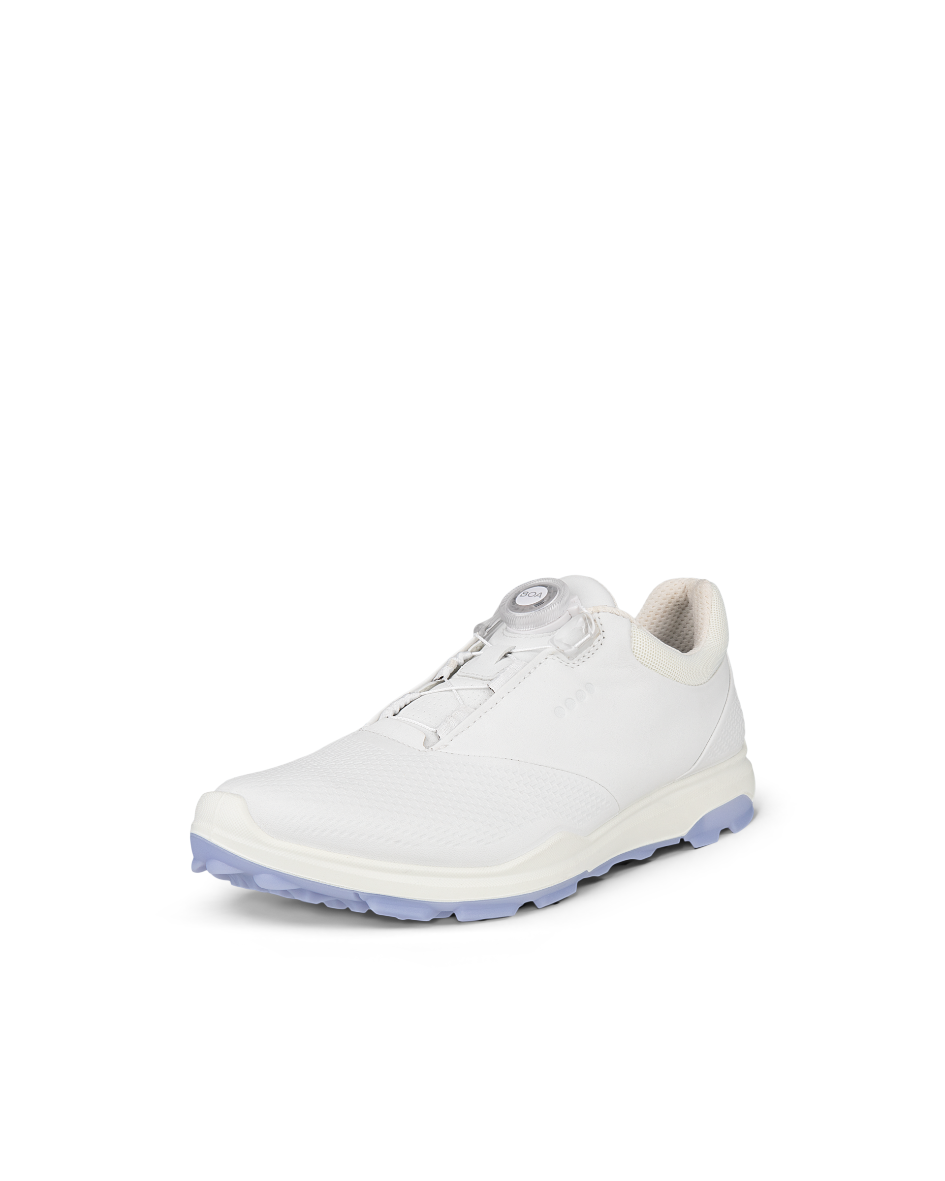 여성용 ECCO Golf Biom Hybrid 3 가죽 골프 슈즈 - White - Main