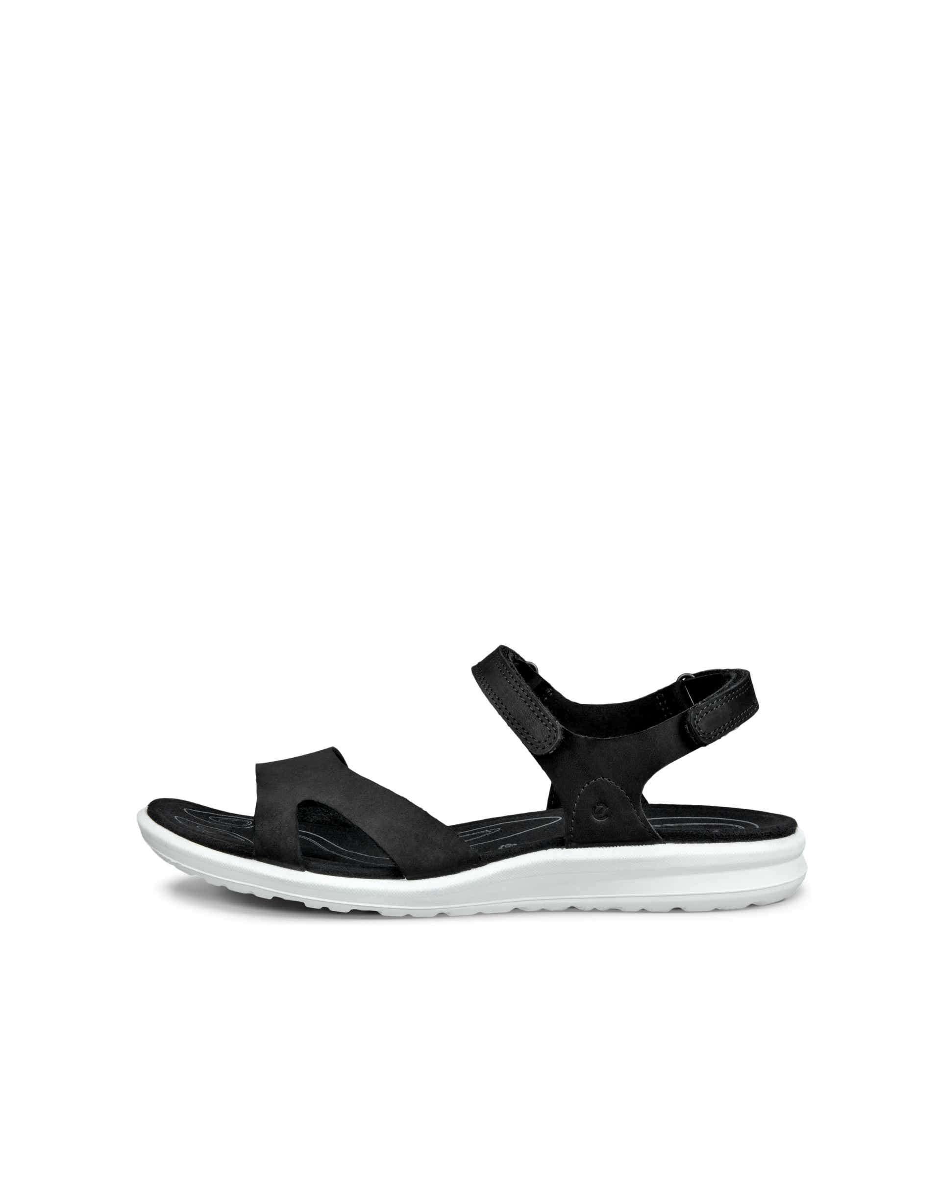 Women's ECCO® Cruise II Nubuck Sandal - Pink - Outside