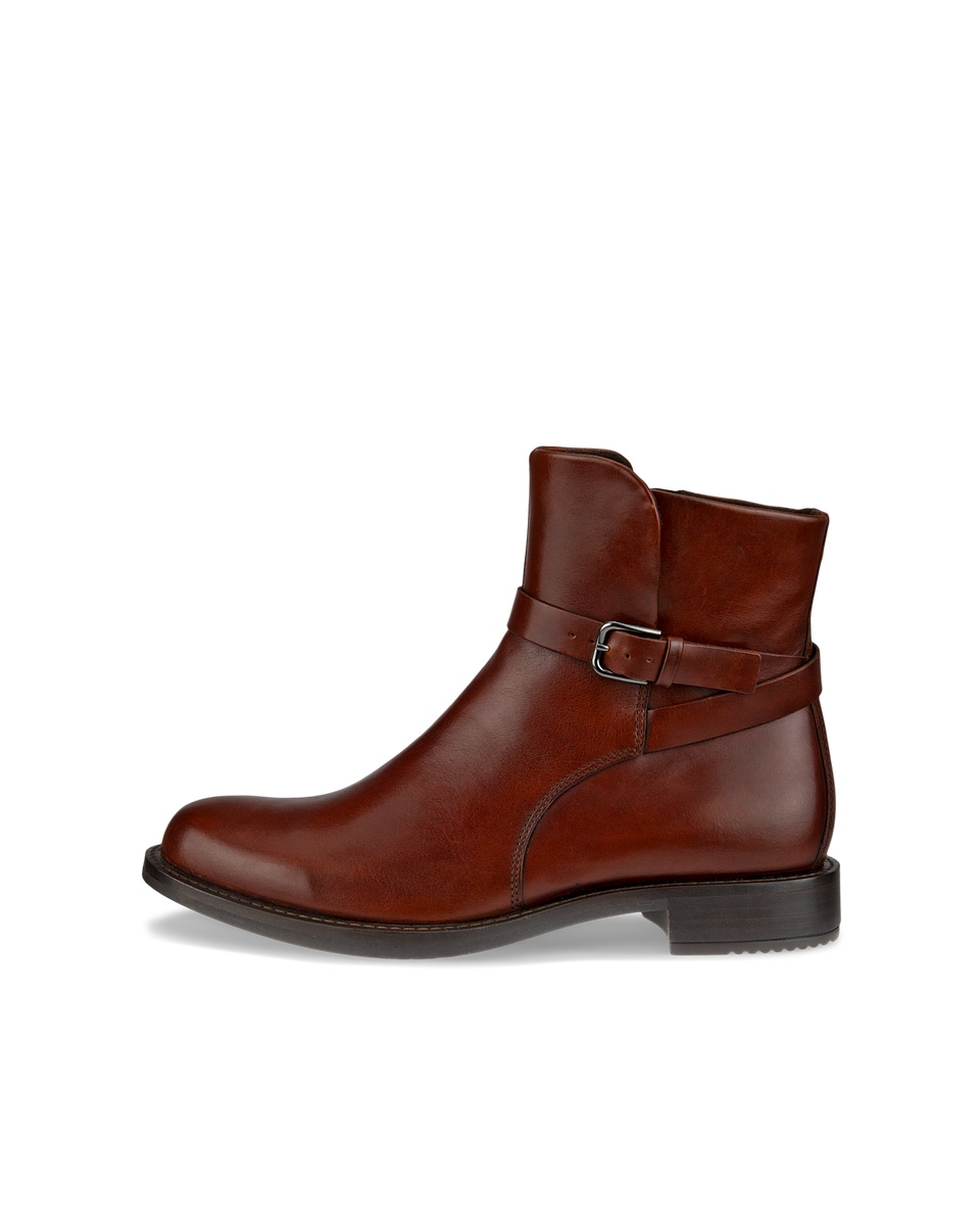 Ecco Sartorelle 25 Ankle Boot Cognac 38