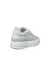 Men's ECCO® Street Ace RAL7000 Leather Sneaker - White - Back