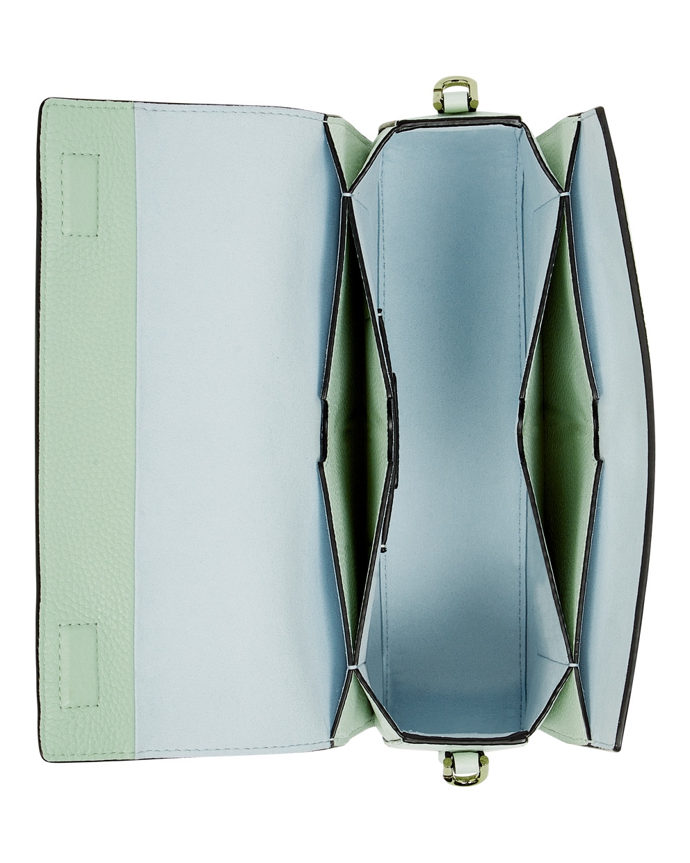 ECCO® Leather Pinch Crossbody Bag - Green - Birdeye