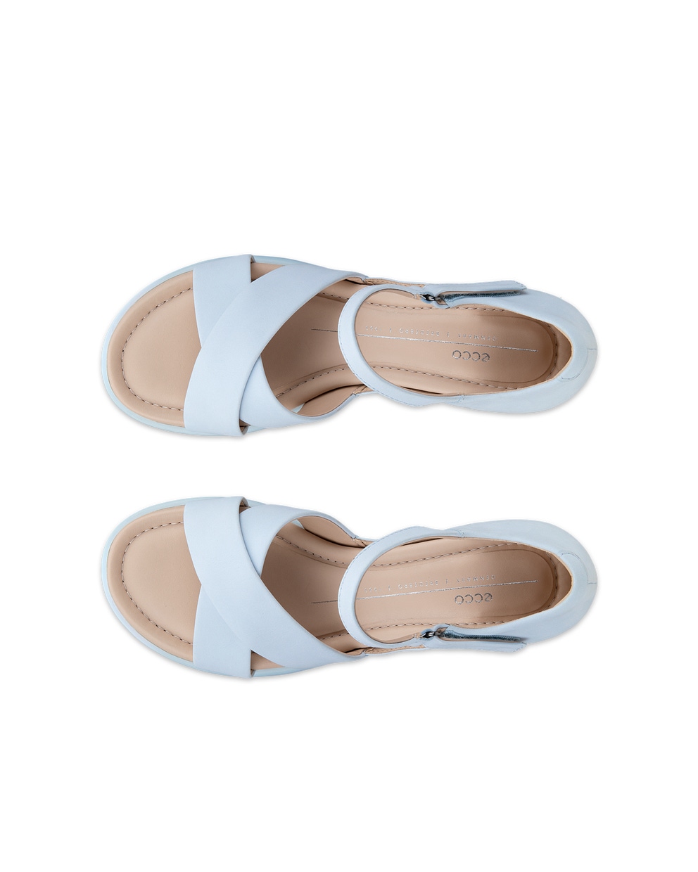 ECCO® Sculpted Sandal LX 35 nubuknahast kontsaga sandaalid naistele - Sinine - Top left pair