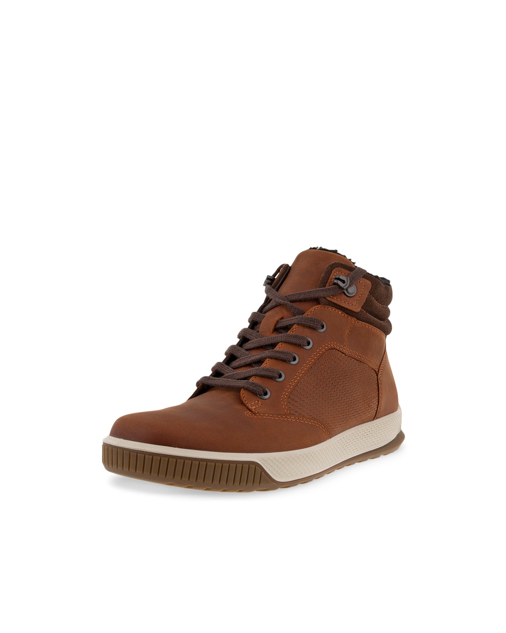 Botte en nubuck ECCO® Bypath Tred pour hommes - Brun - Main