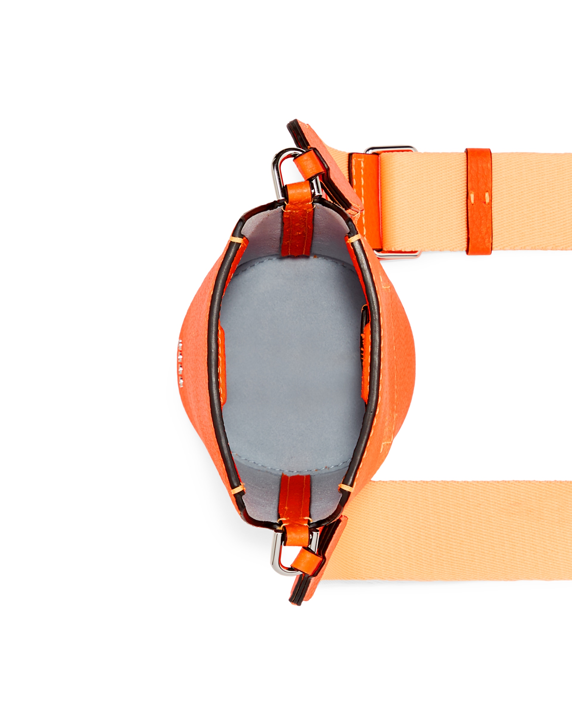 ECCO® Pot Leather Crossbody Bag - Orange - Birdeye