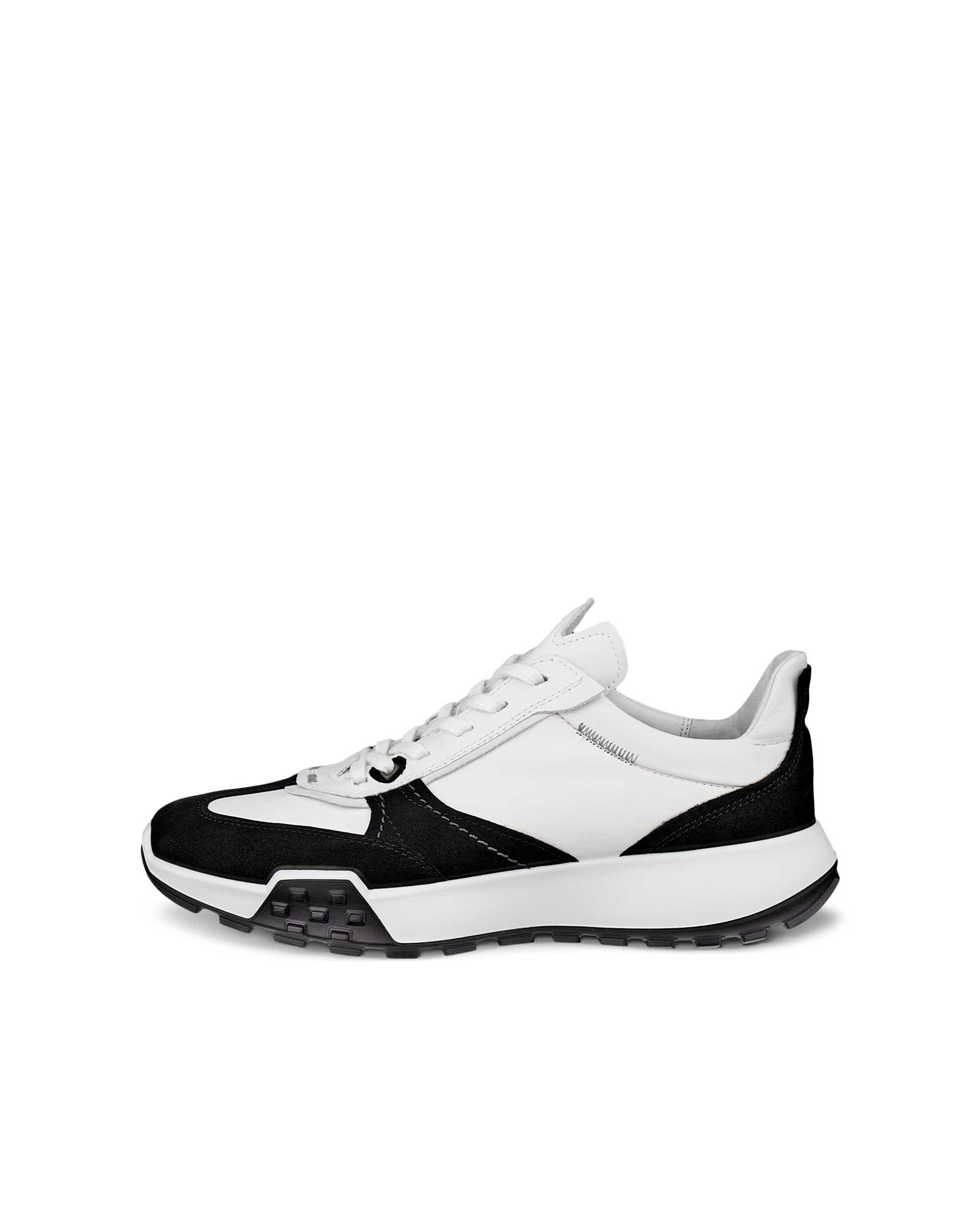 Zapatillas de piel ECCO® Retro Sneaker para hombre - Multicolor - Outside