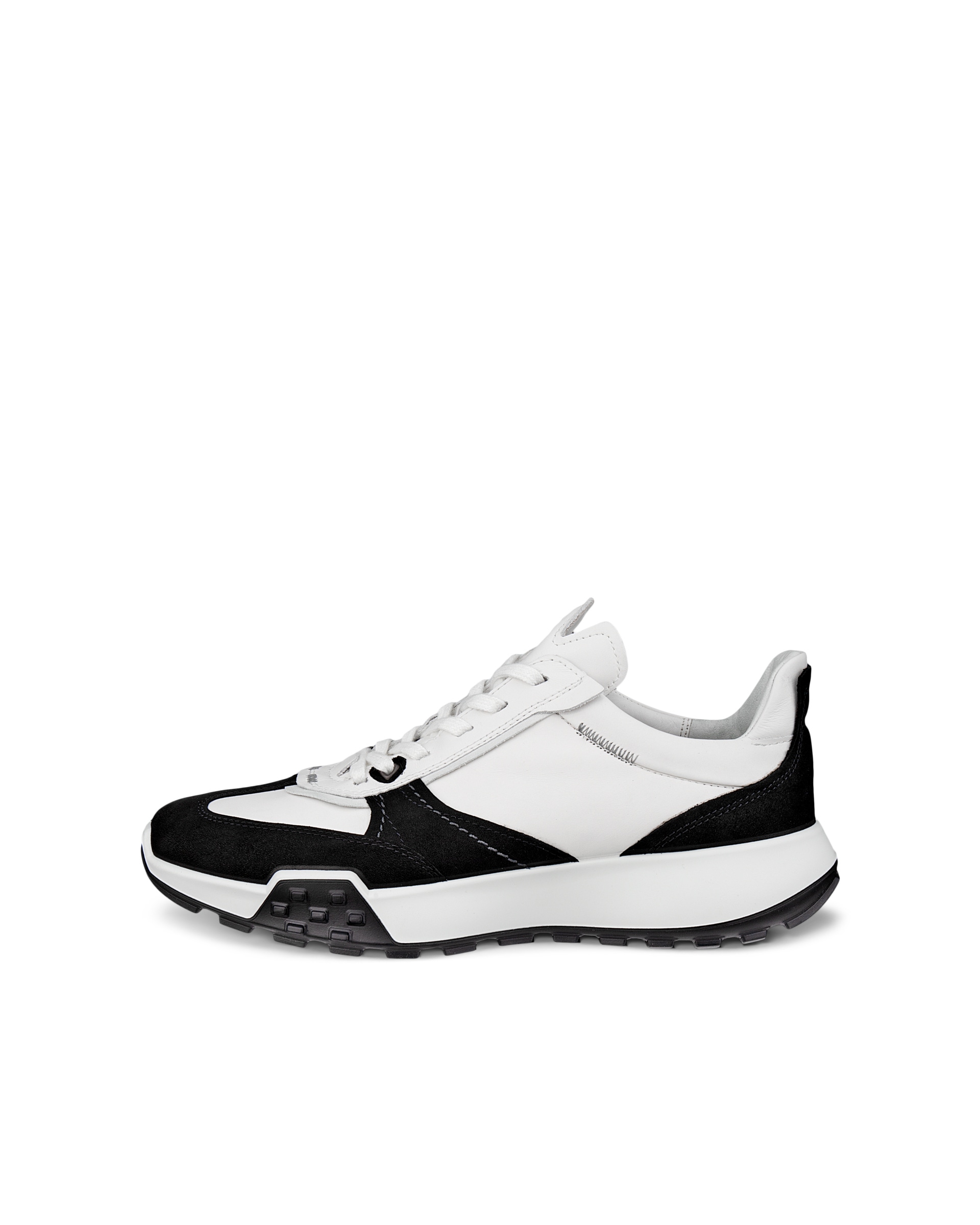 ECCO® Retro Sneaker nahast vabaajajalats meestele - Mitmevärviline - Outside