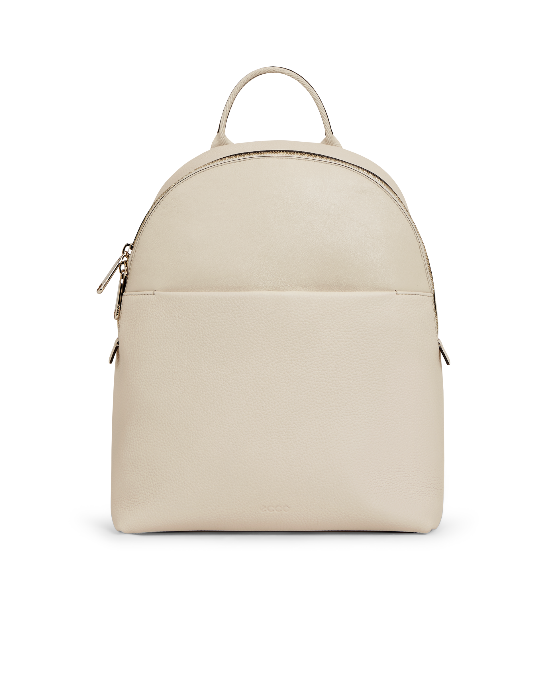 てーちゃん✨✨エコー ◆ecco バックパック リュック アイボリー ECCO Round Pack Small レザーバックパック S | ベージュ