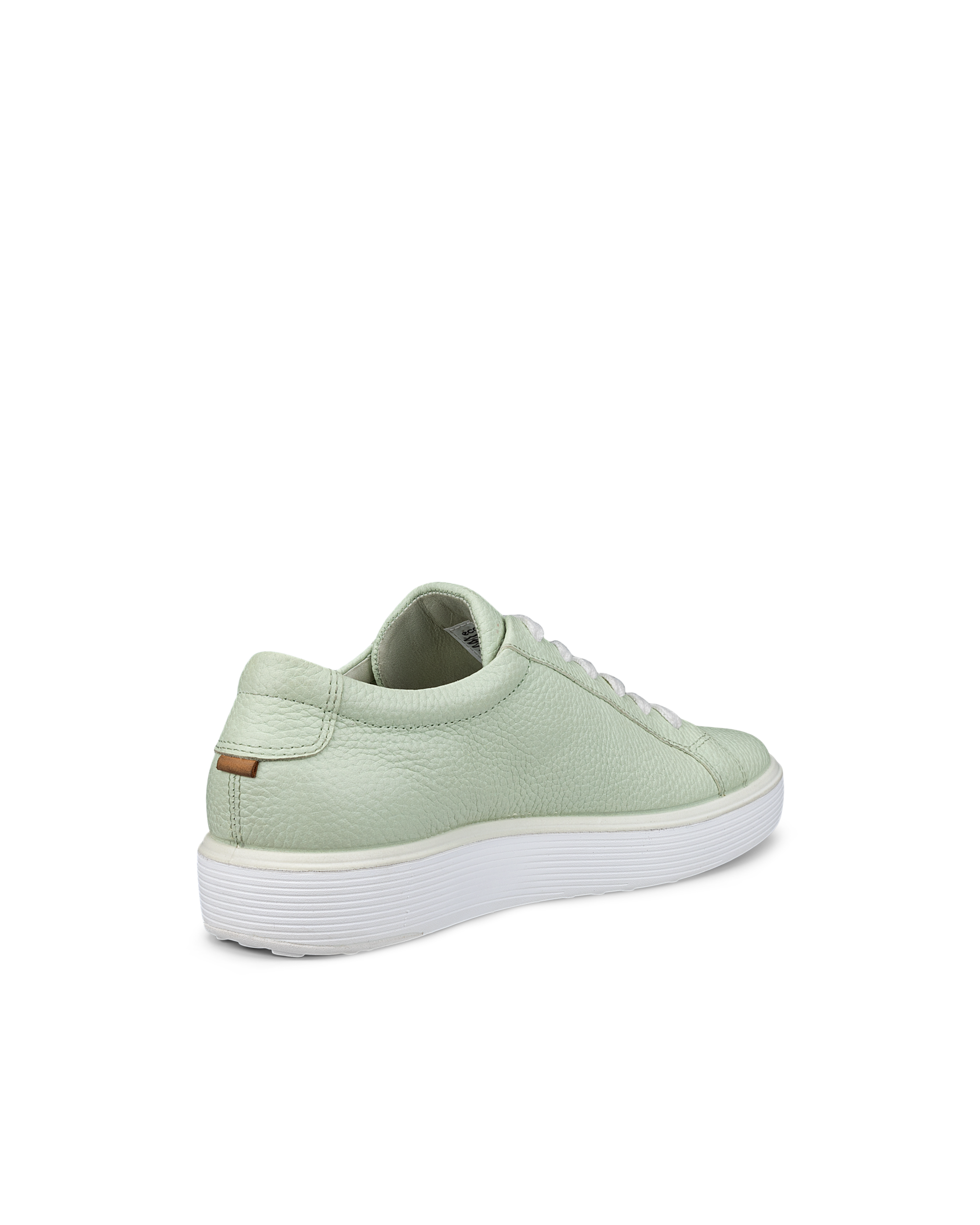 Women's ECCO® Soft 60 Leather Sneaker - Green - Back