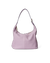 ECCO® Soft Medium Pebbled Leather Hobo Bag - Purple - Back