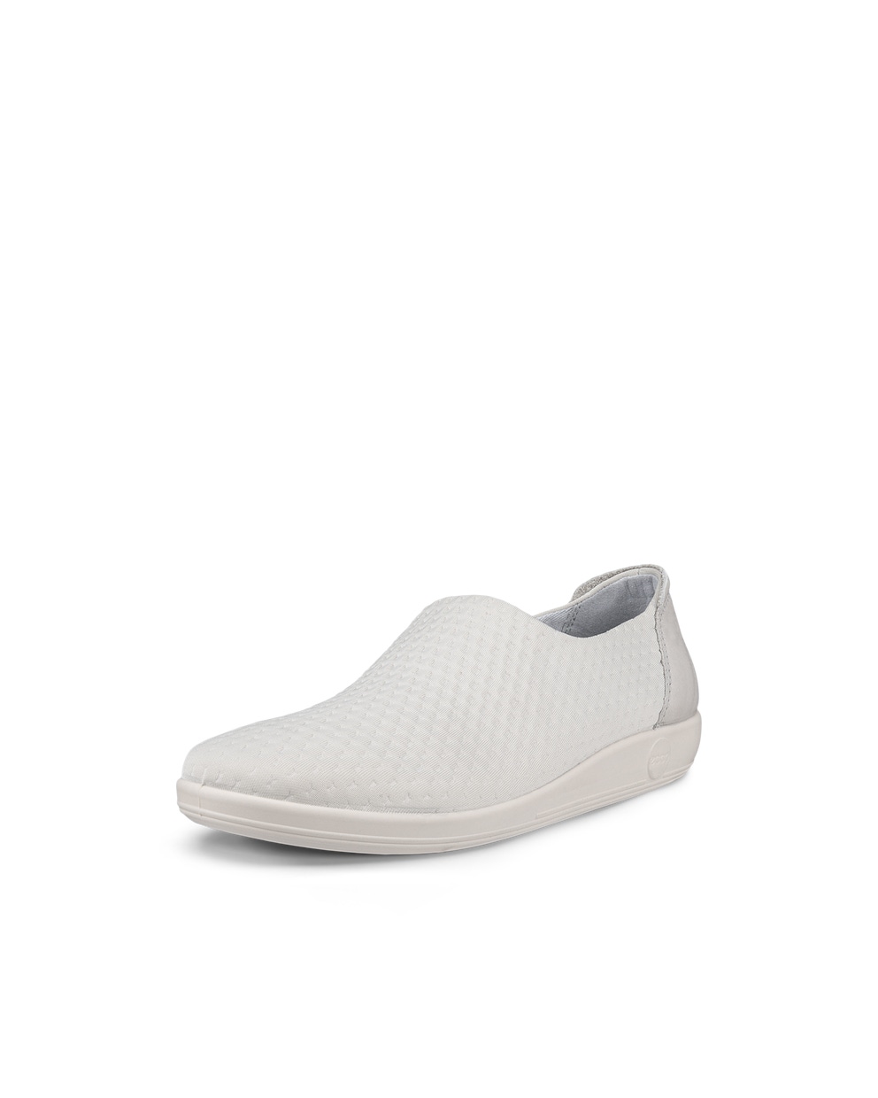 Women's ECCO® Soft 2.0 Textile Slip-On - Grey - Main