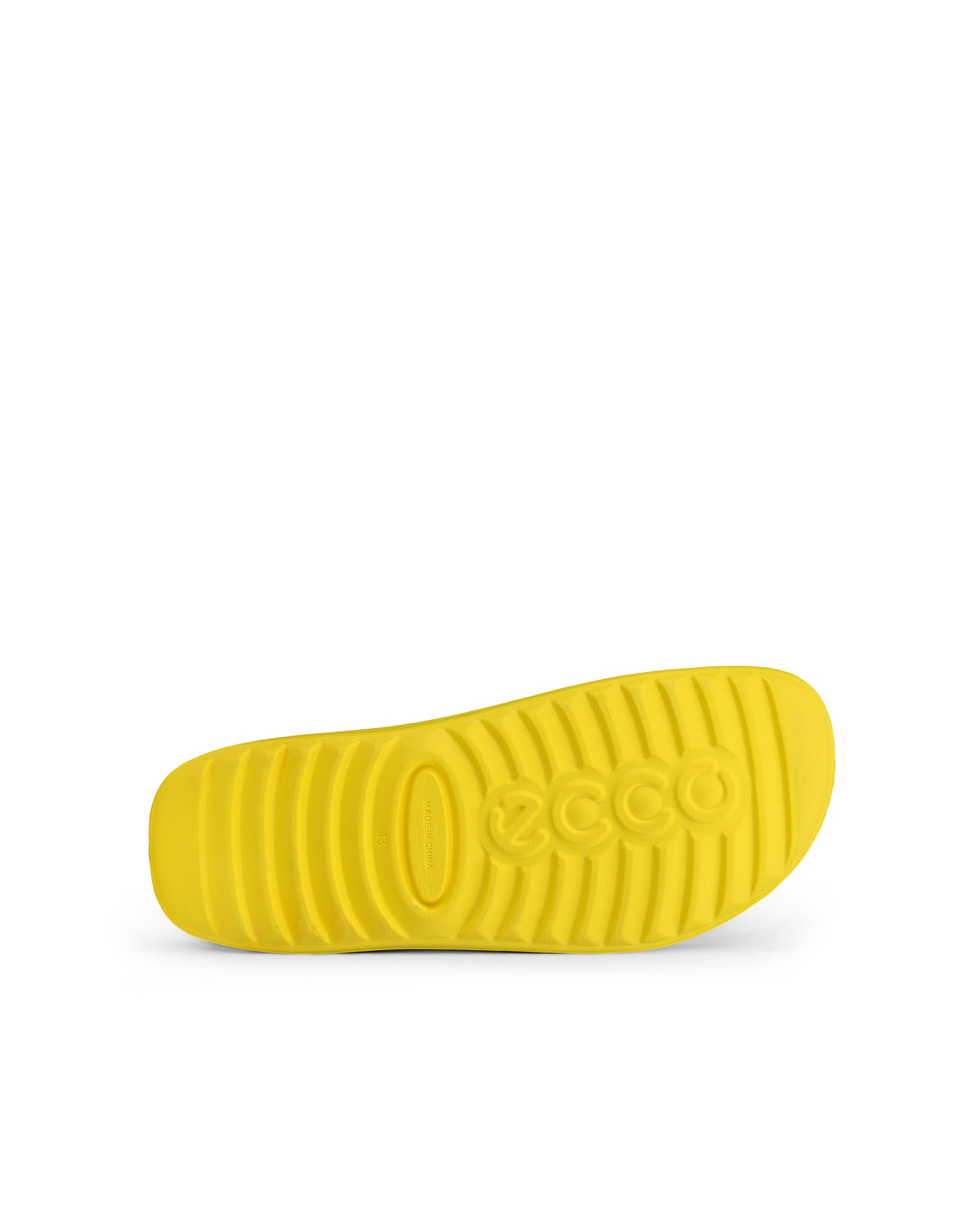 Unisex ECCO® Cozmo Slider - Yellow - Sole