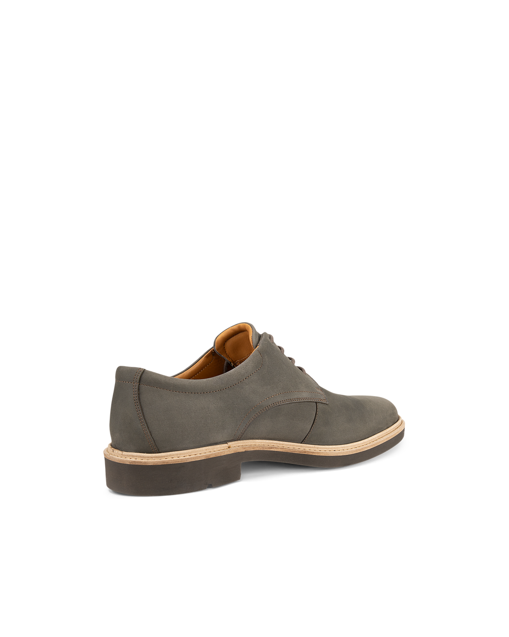 ECCO® Metropole London derbies en nubuck pour homme - Gris - Back