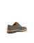 Men's ECCO® Metropole London Nubuck Derby Shoe - Grey - Back