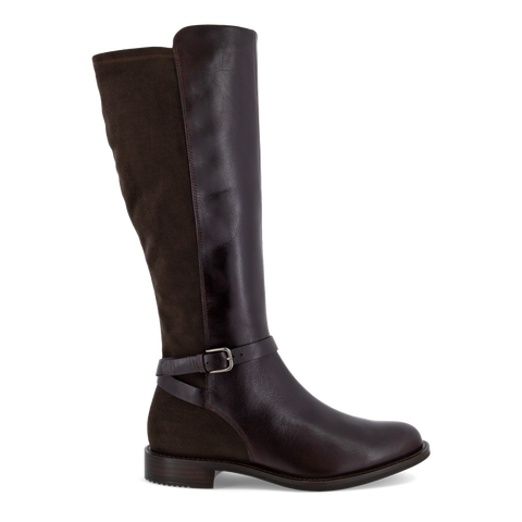 ECCO Women's Sartorelle 25 MM Ankle Boots - Brown - Outside