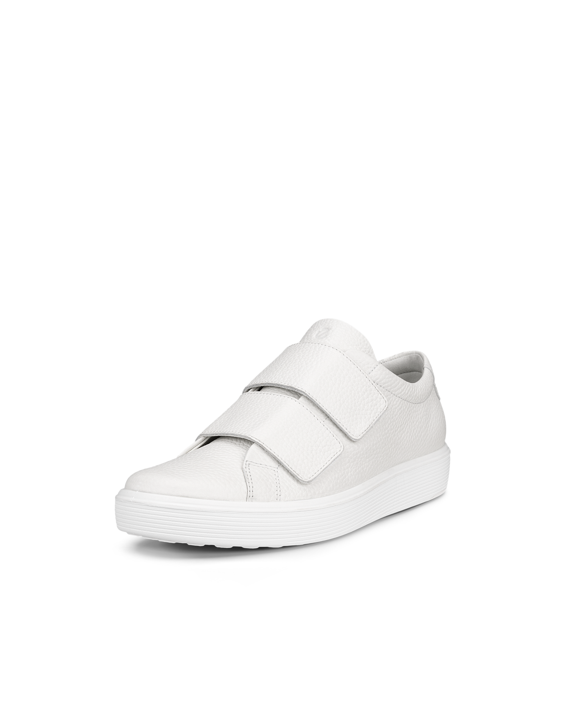 ECCO® Soft 60 baskets en cuir pour femme - Blanc - Main