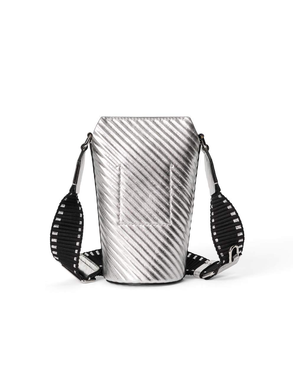 ECCO POT BAG - Silver - Back