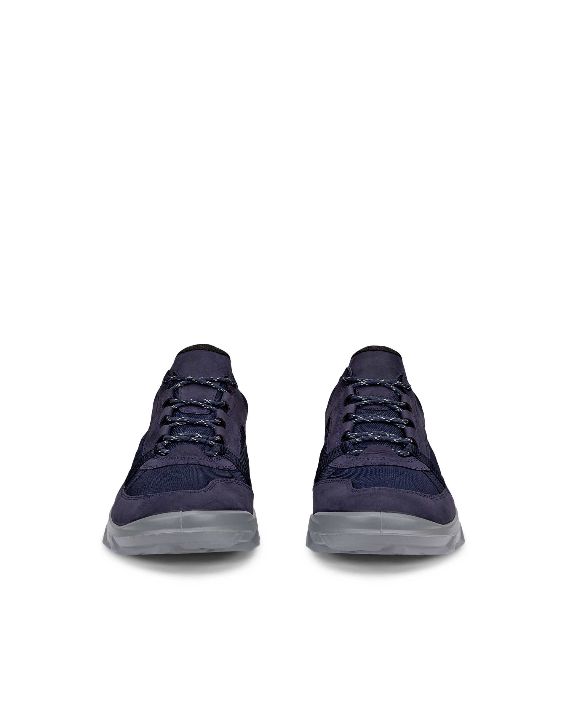 Pánské outdoorové nubukové tenisky ECCO® MX - Modrá - Front pair