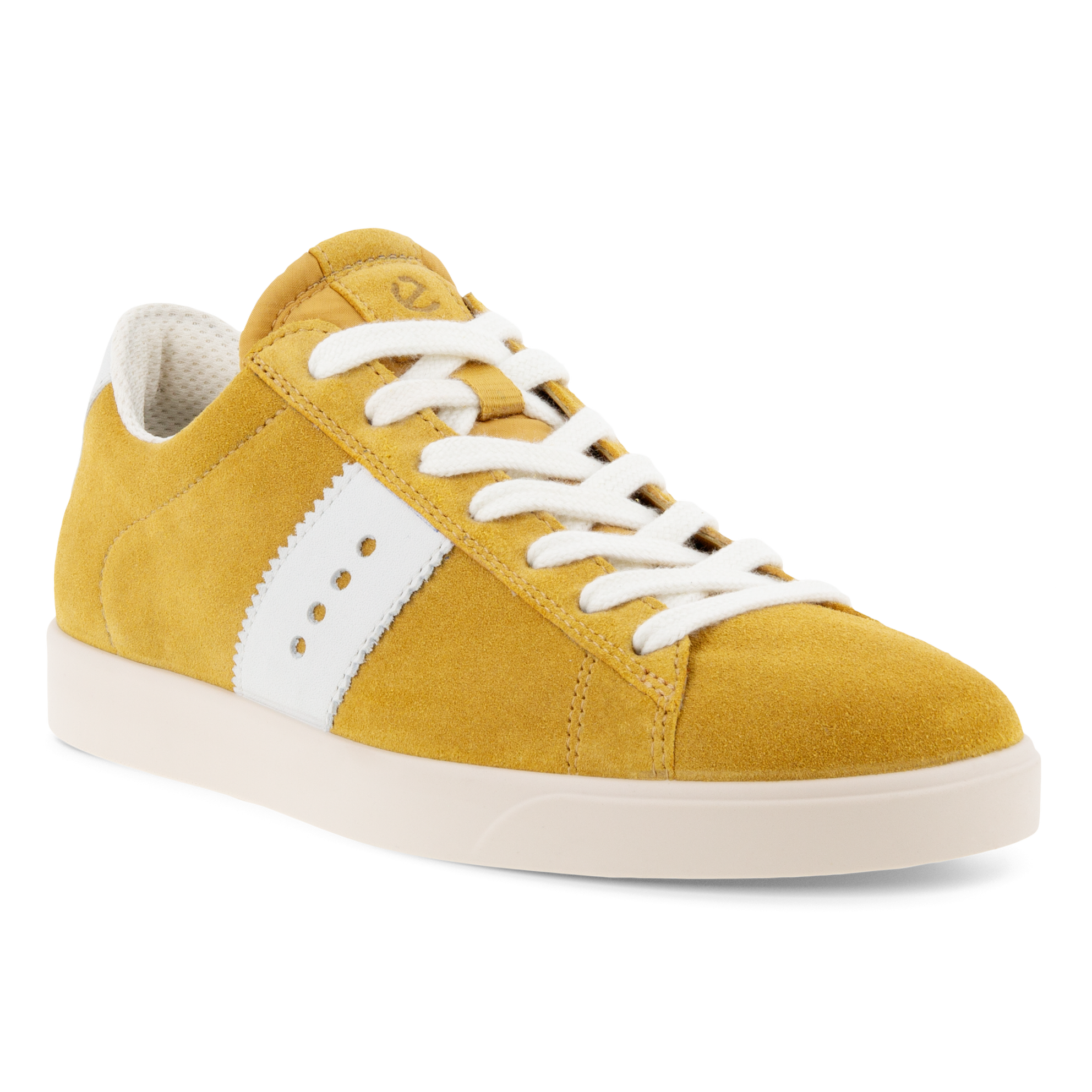 ECCO® Street Lite baskets en daim pour femme - Jaune - Main