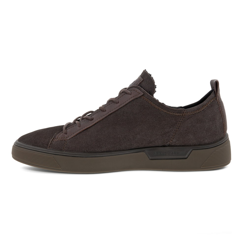 ECCO Street Tray ECCO Mens Casual Shoes - Brown - Inside