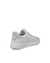 Men's ECCO® Street Court Leather Sneaker - White - Back