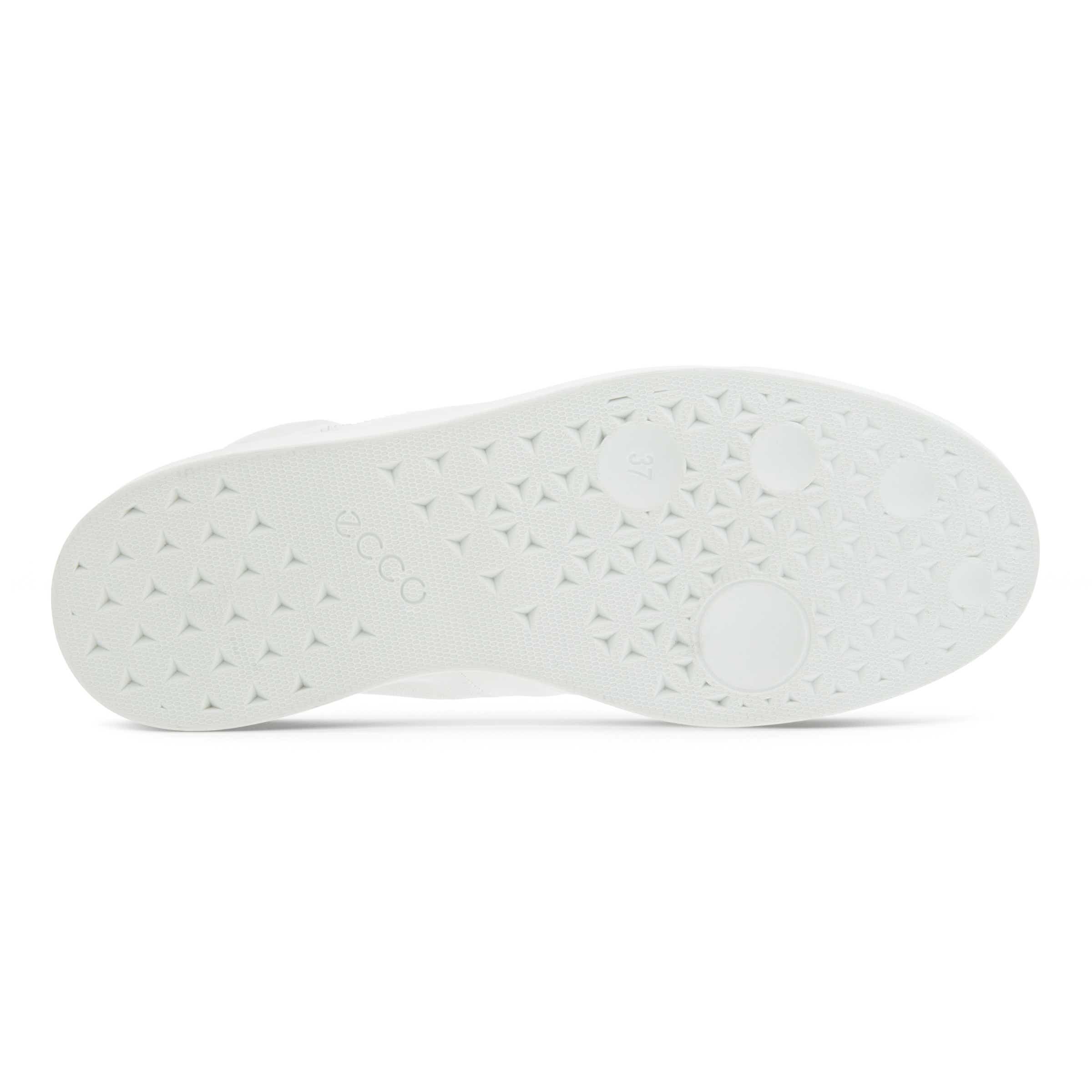 Zapatillas altas de piel ECCO® Street Lite para mujer - Blanco - Sole