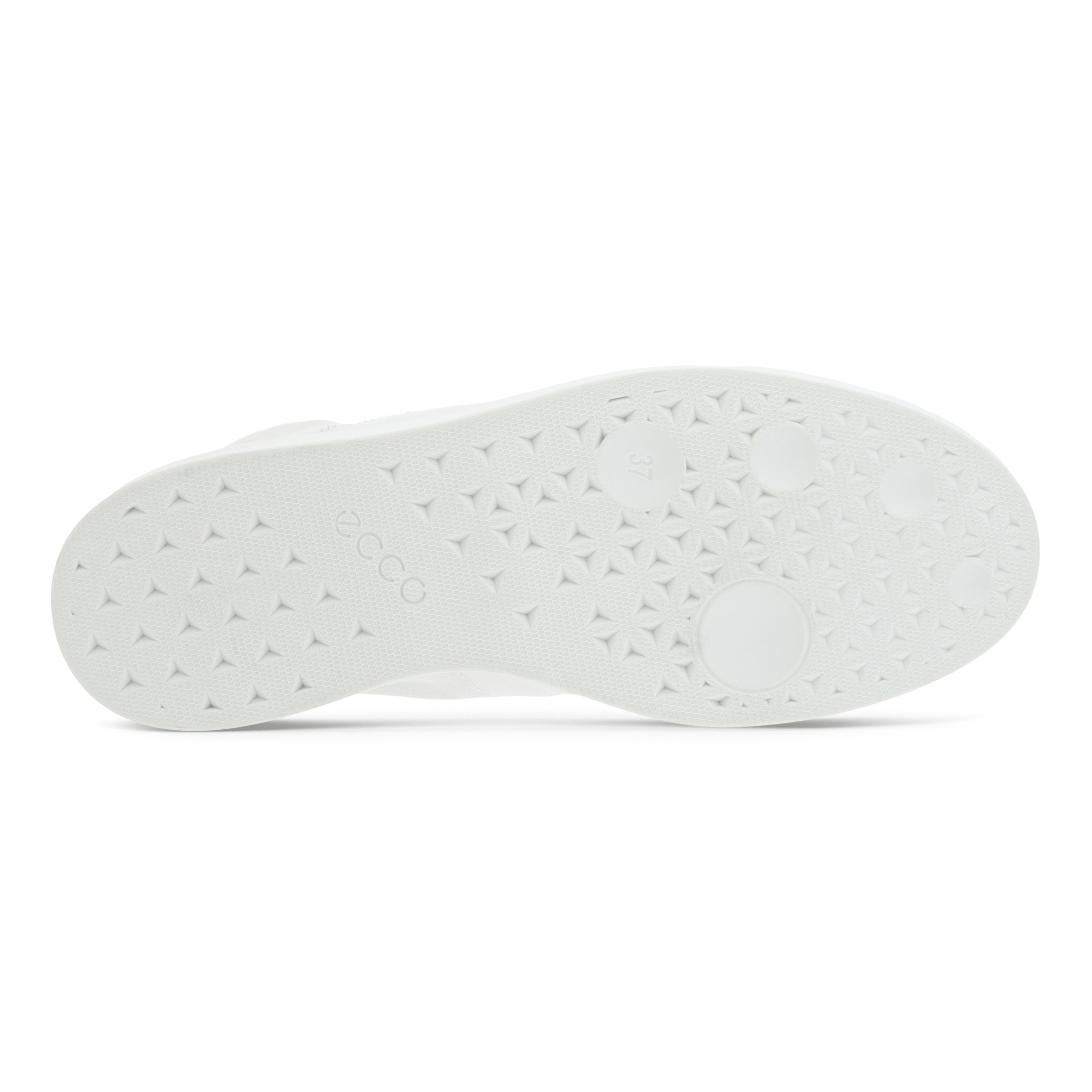 Zapatillas altas de piel ECCO® Street Lite para mujer - Blanco - Sole