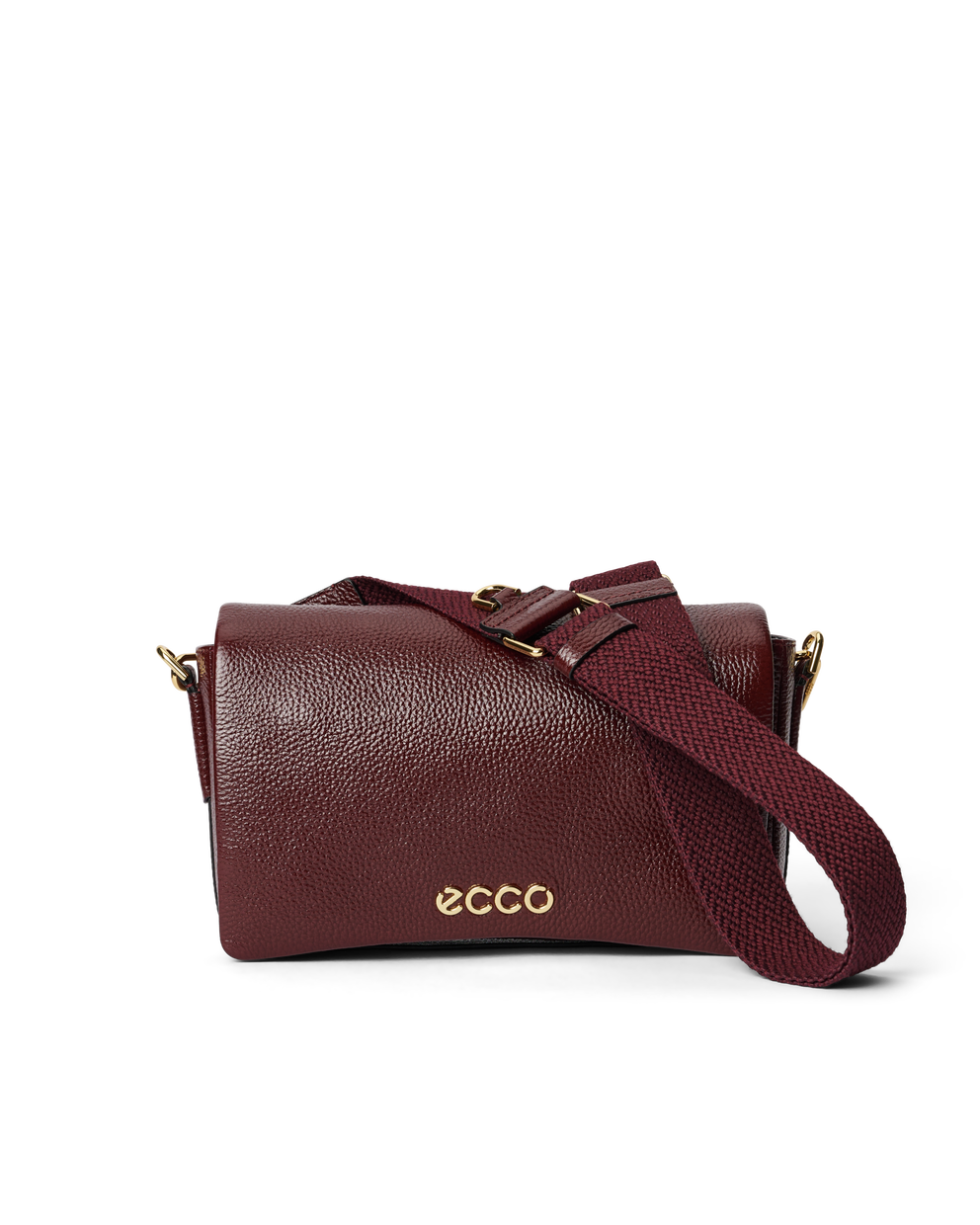 ECCO Pinch Bag L Soft Shine Pebbled - Red - Main