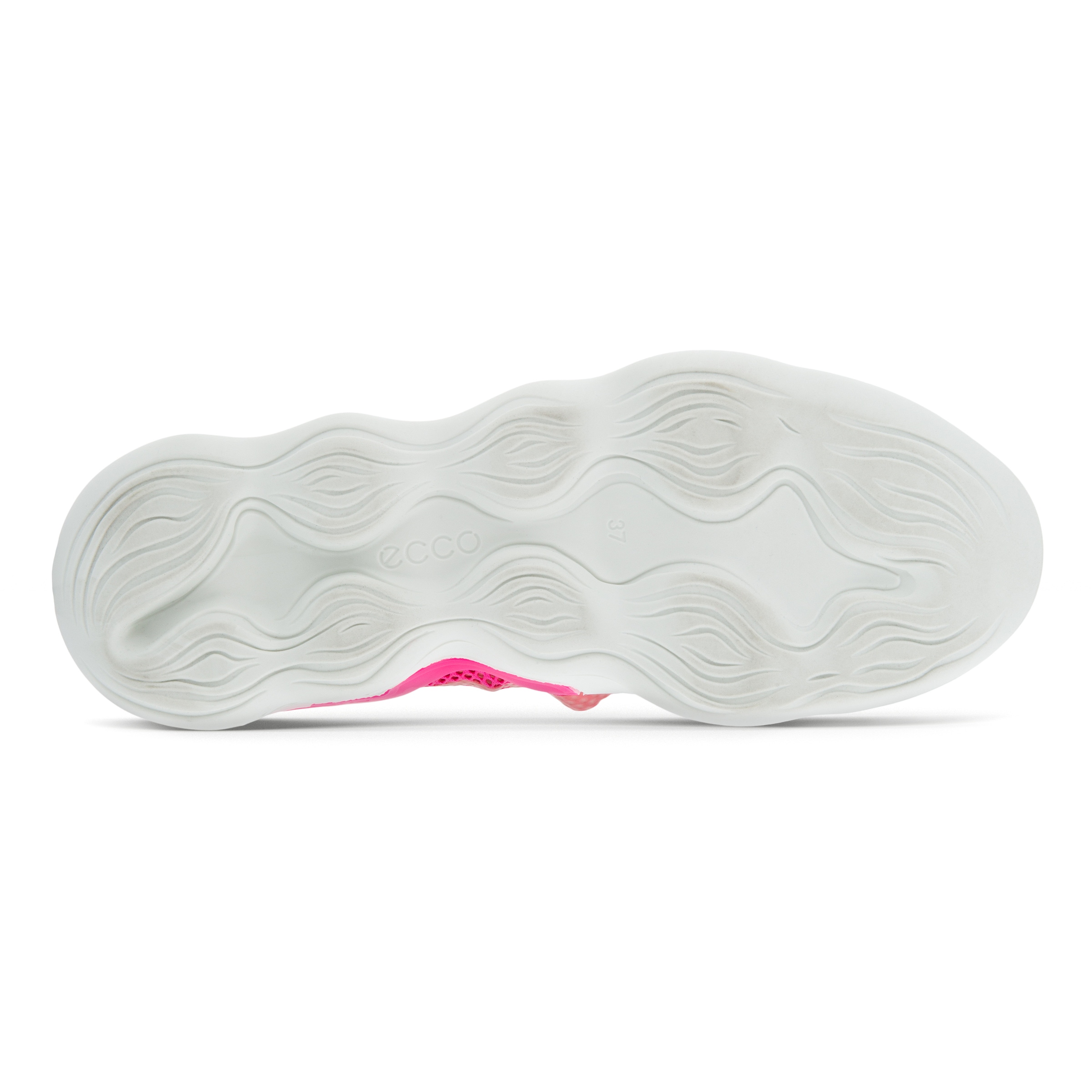 Zapatillas de tela ECCO® Elo para mujer - Rojo - Sole