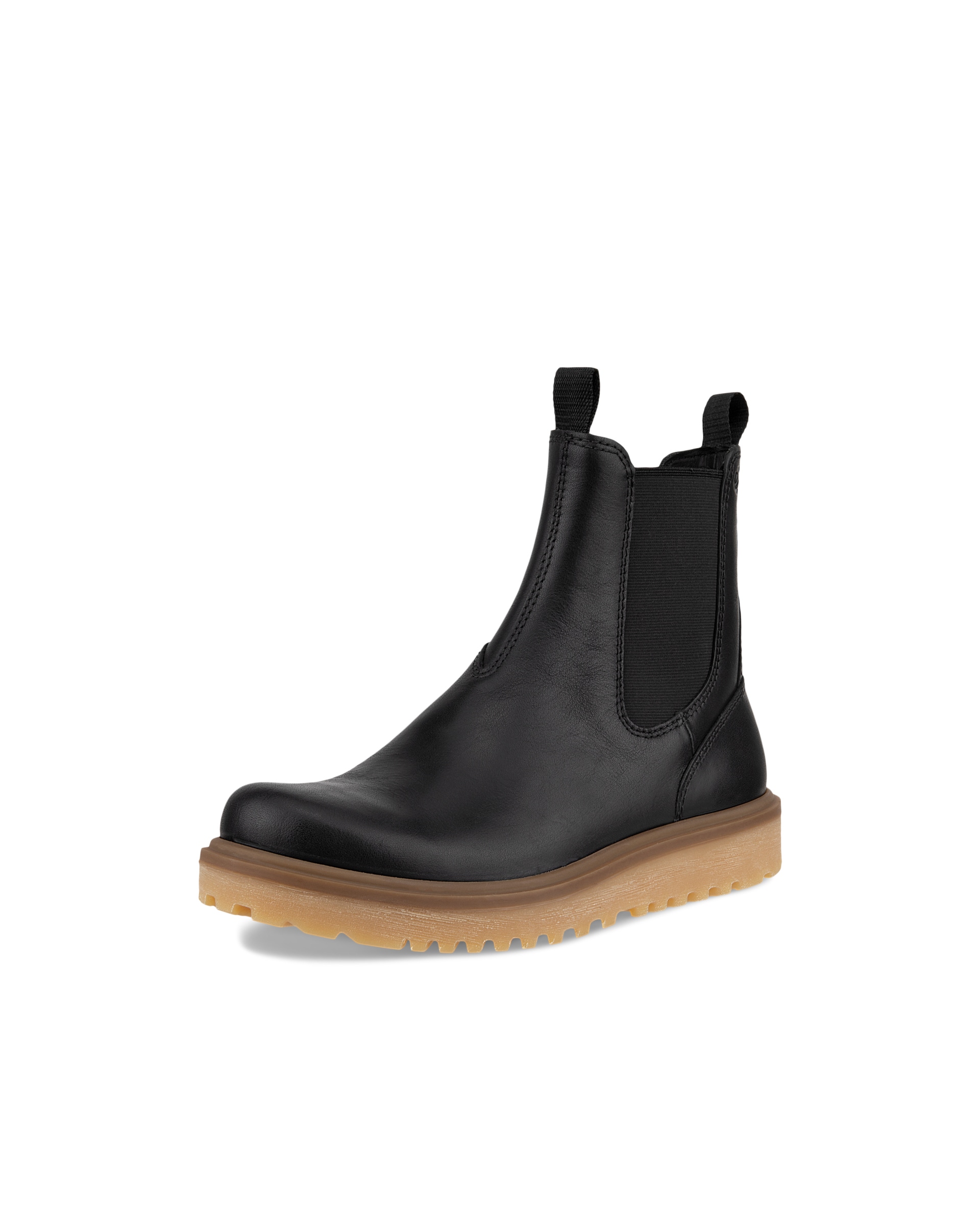 Botas Chelsea de piel ECCO® Staker para mujer - Negro - Main