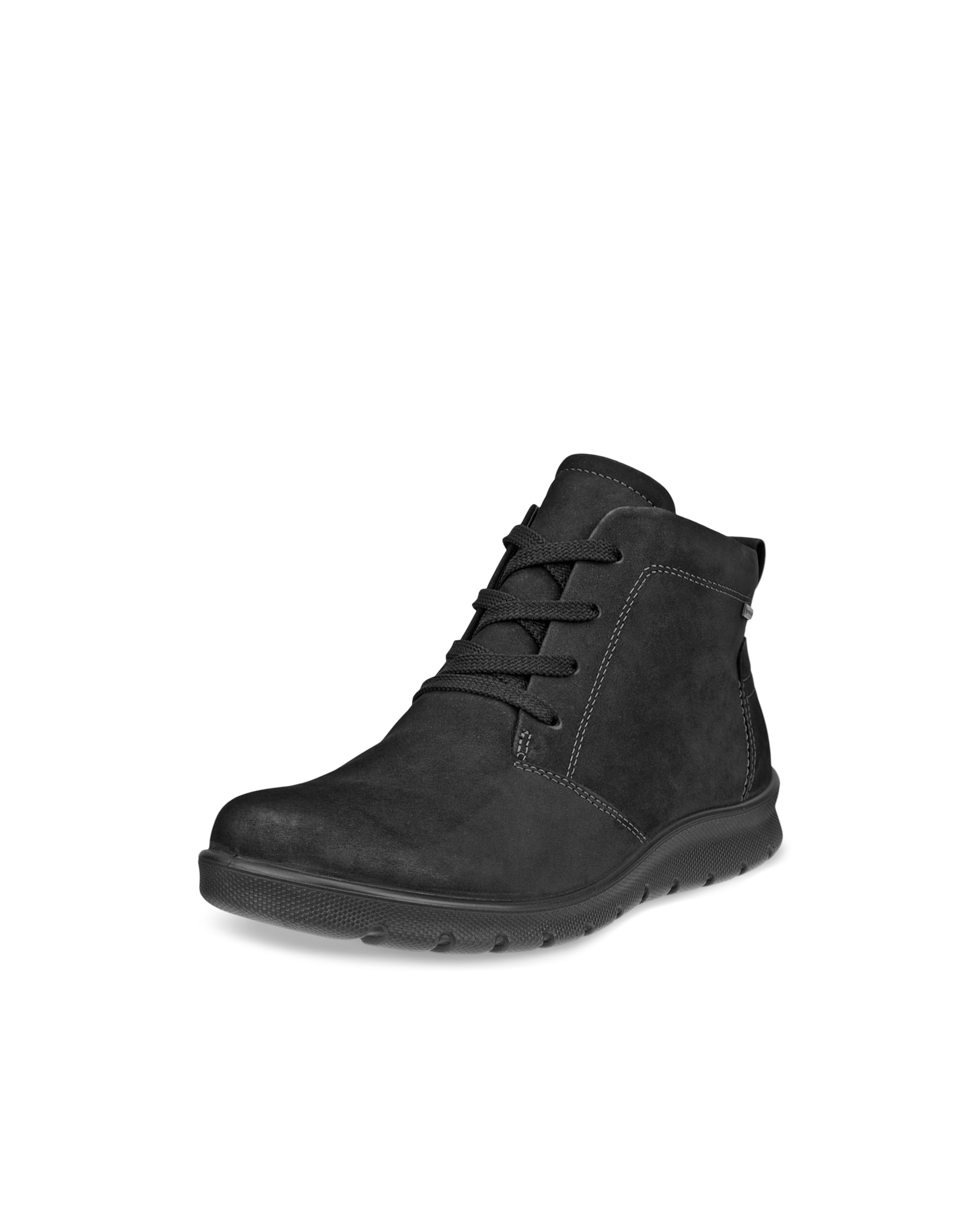 Women's ECCO® Babett Nubuck Gore-Tex Outdoor Ankle Boot - Black - Main