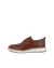 Men's ECCO® St.1 Hybrid Leather Derby Shoe - Brown - Outside