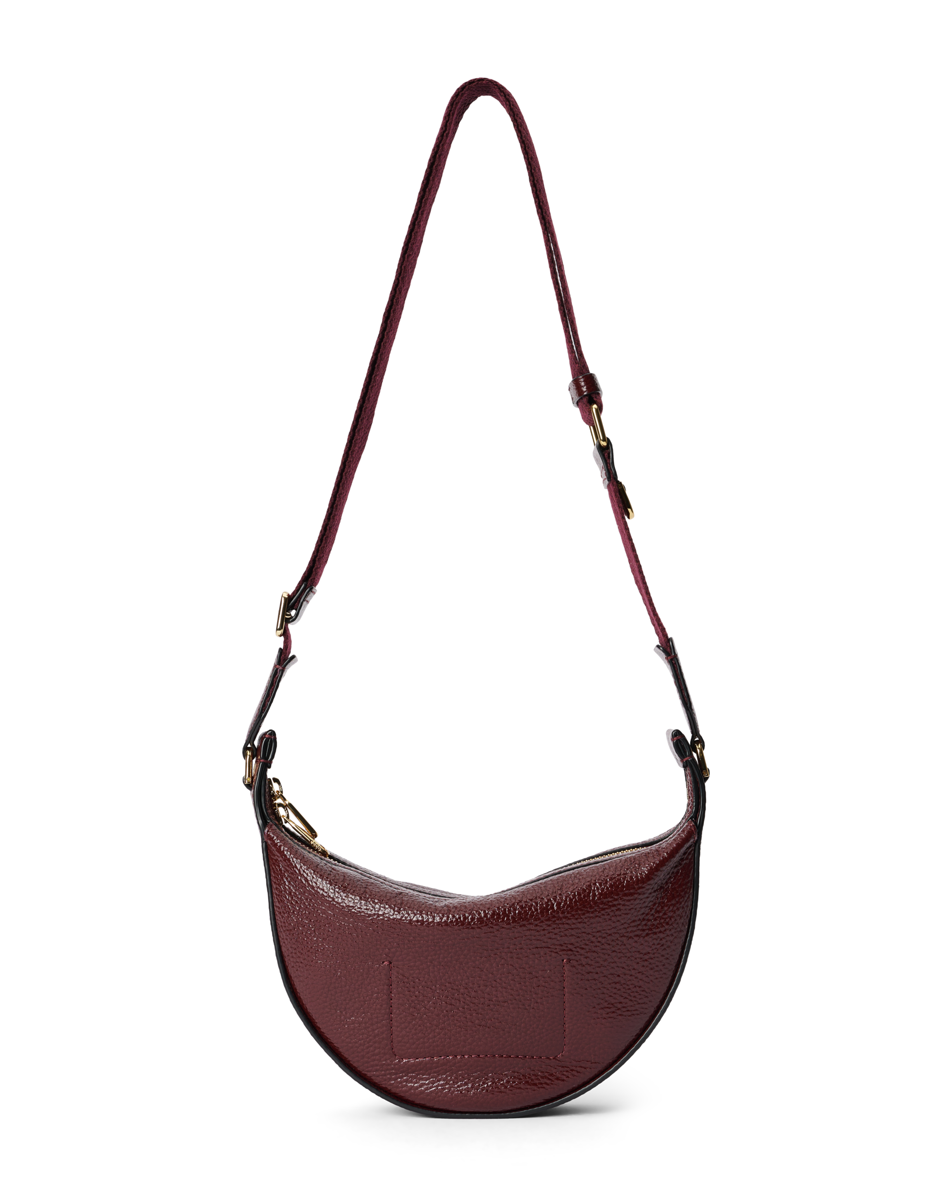 Bolso bandolera de piel ECCO® Fortune - Rojo - Back