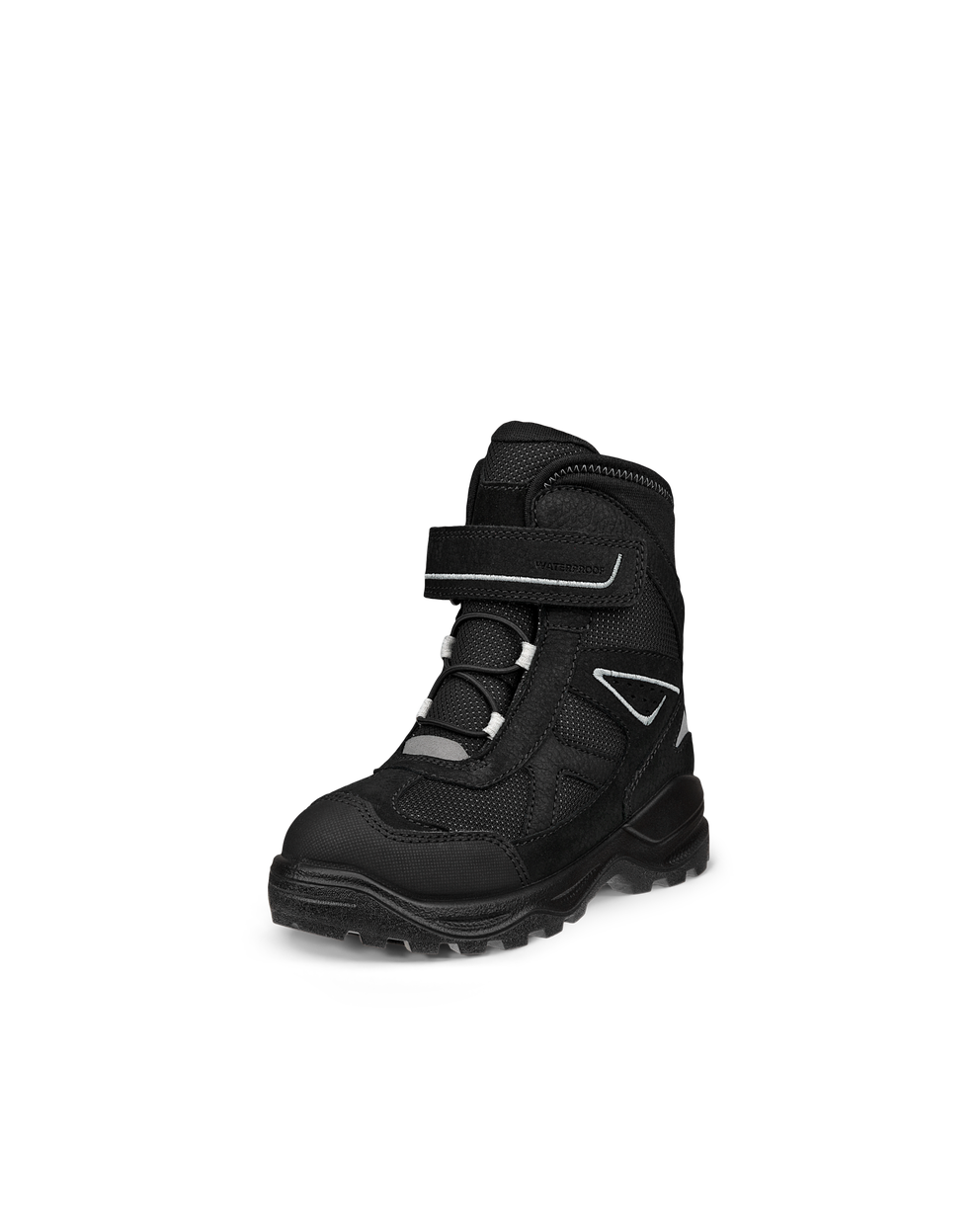 Botines de invierno impermeable de nobuk  ECCO® Snow Mountain para niño/a - Negro - Main