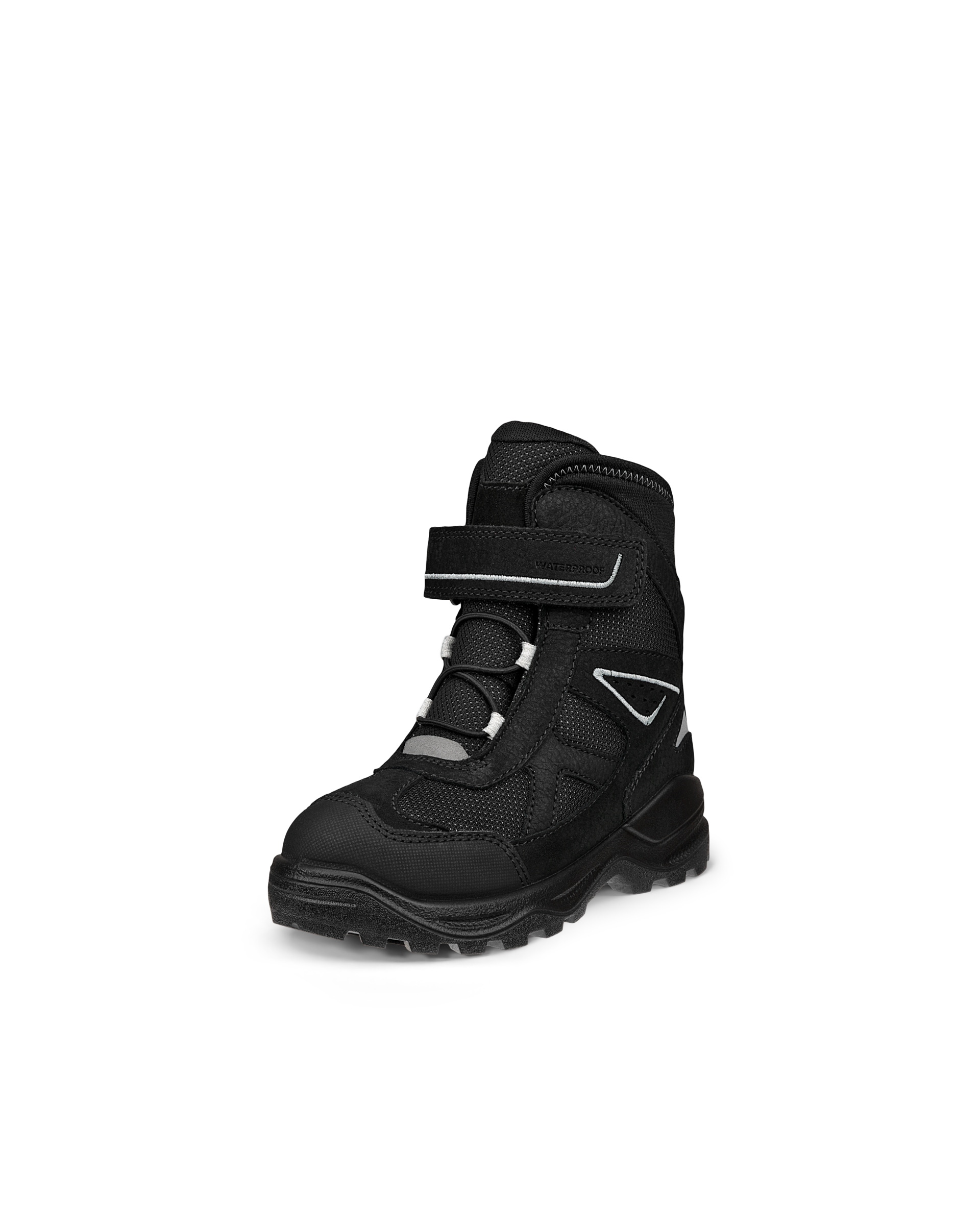 ECCO® Snow Mountain veekindlad nubukist talvesaabas lastele - Must - Main