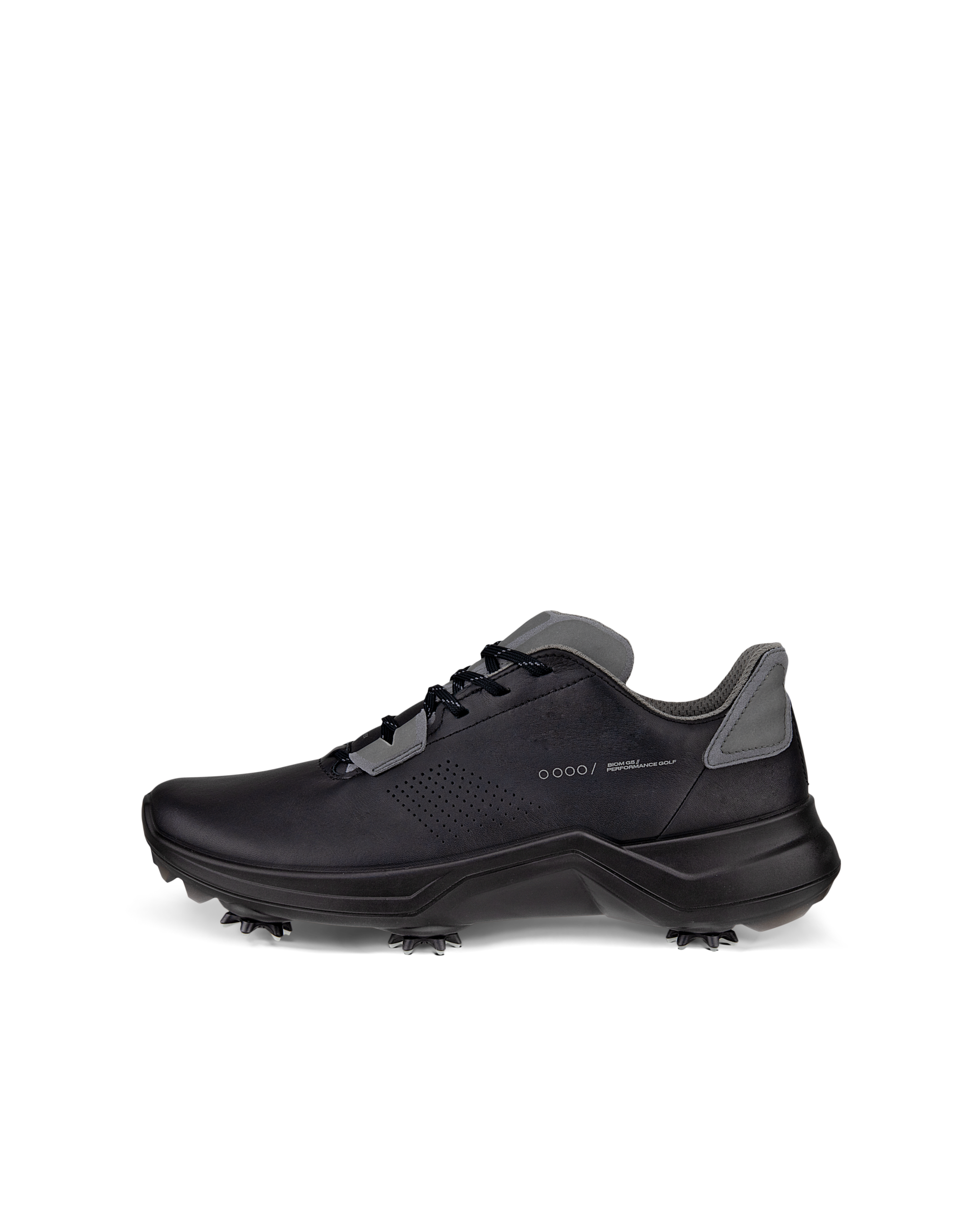 Men's ECCO® Golf BIOM G5 Leather Gore-Tex Spikes Shoe - Black - Outside