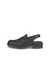 Women's ECCO® Modtray Leather Slingback - Black - Outside