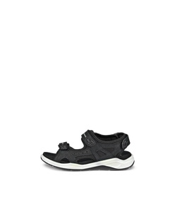 Sandalias para caminar de nobuk ECCO® X-Trinsic para niño/a - Negro - Outside