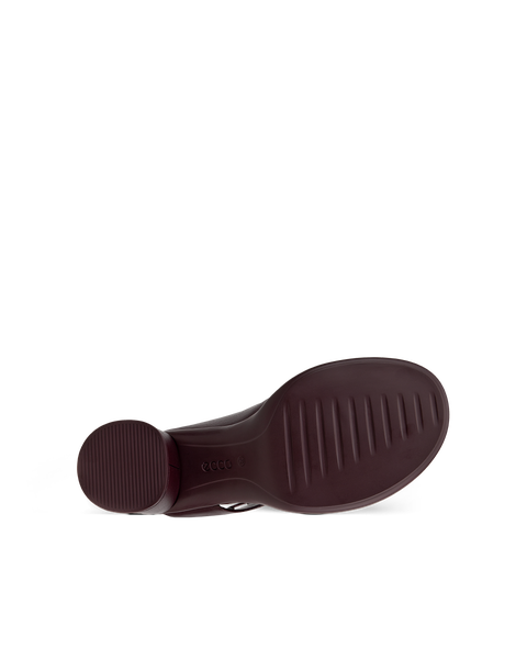 ECCO® Sculpted Sandal LX 55 nahast kontsaga sandaalid naistele - Purpurne - Sole